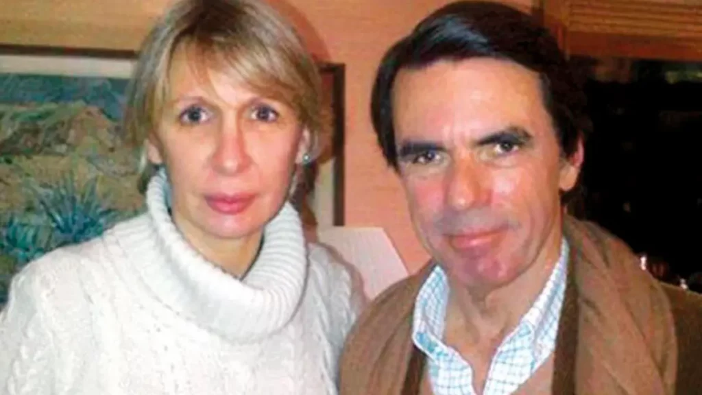 José María Aznar y su sobrina, Aran. RRSS