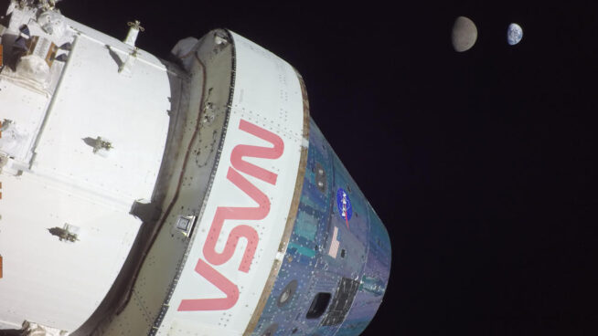 (VÍDEO) La nave Orión de Artemis I vuelve a entrar en la esfera lunar en su regreso a Tierra
