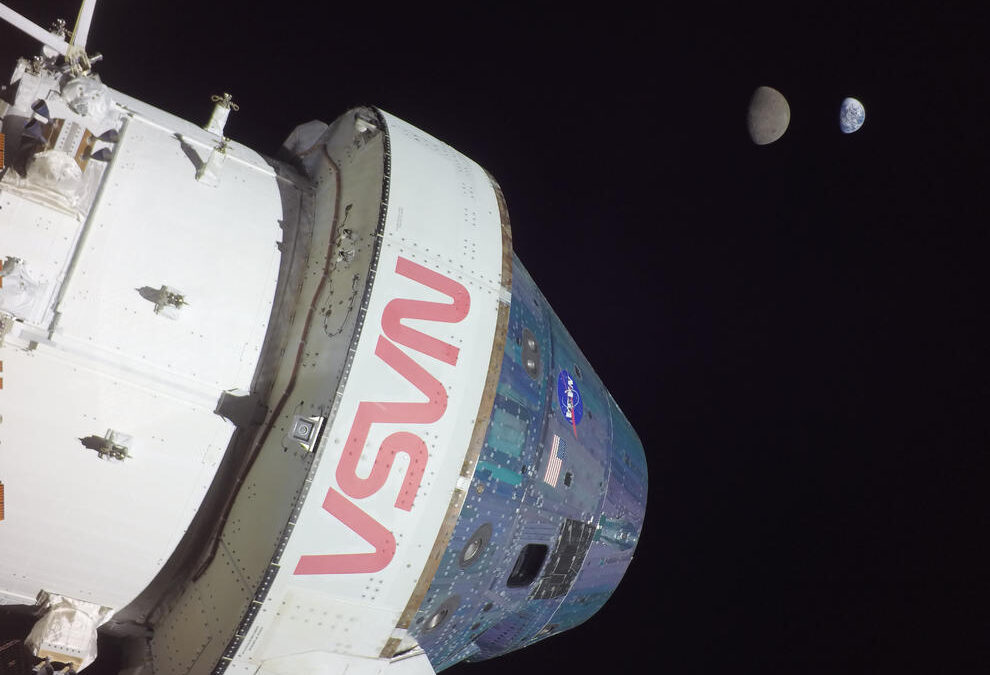 (VÍDEO) La nave Orión de Artemis I vuelve a entrar en la esfera lunar en su regreso a Tierra