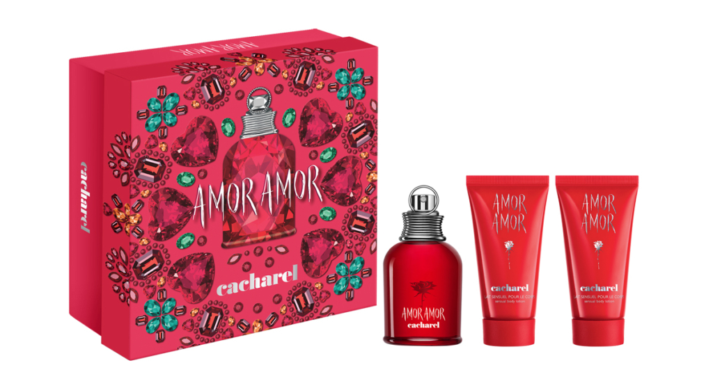 Edición especial del perfume Amor, Amor de Cacharel, uno de los favoritos en TikTok. PVP: 65.20€