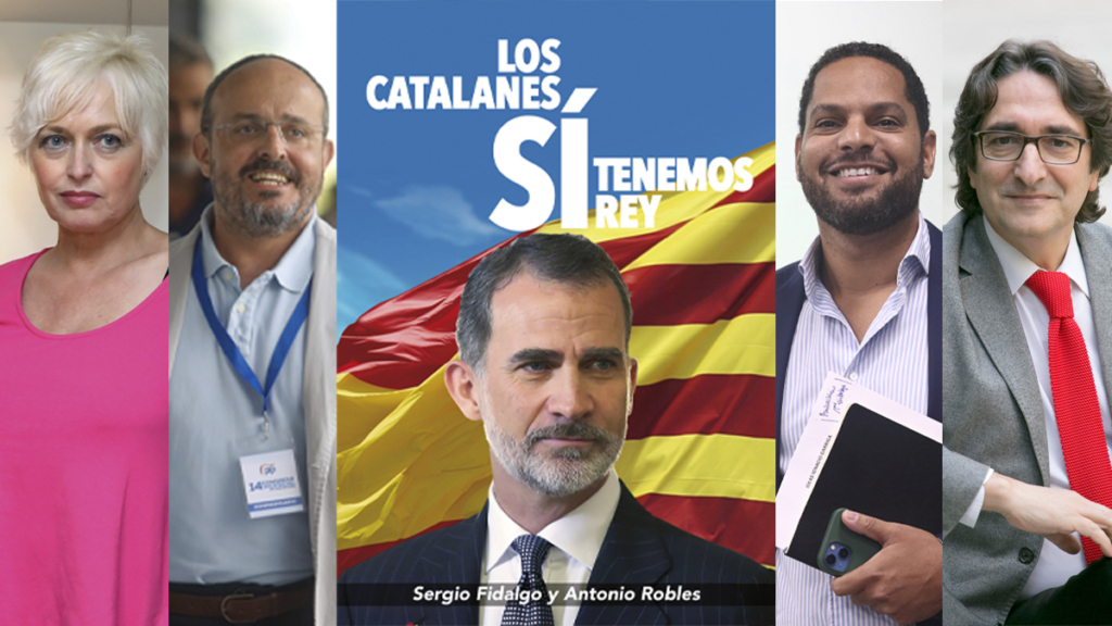 De PSC a Vox: dirigentes catalanes se unen para defender el rey Felipe