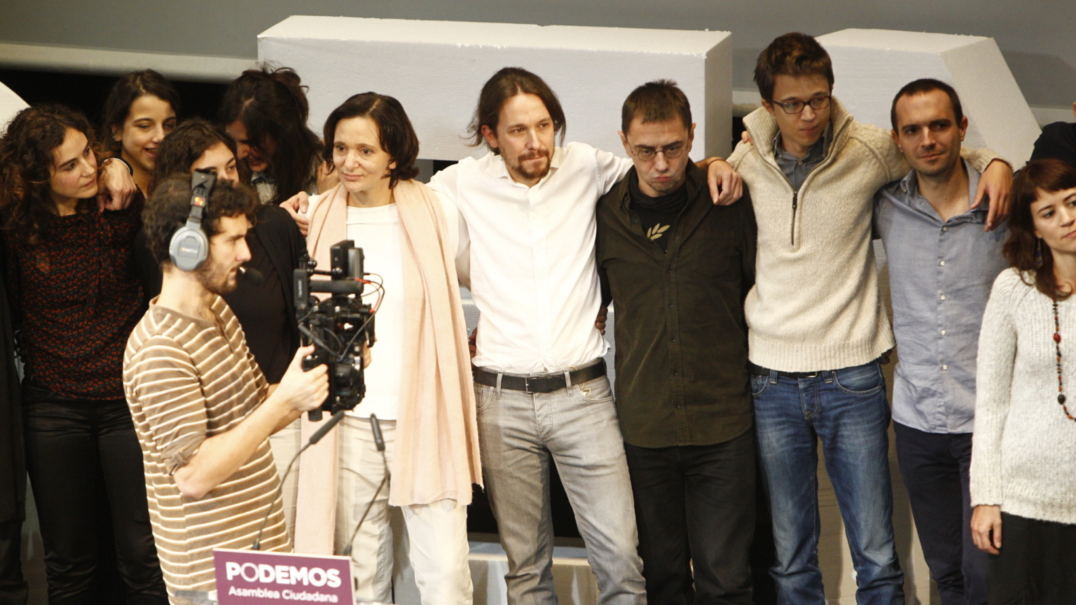 Una productora española prepara una serie de ficción sobre el auge y caída de Podemos