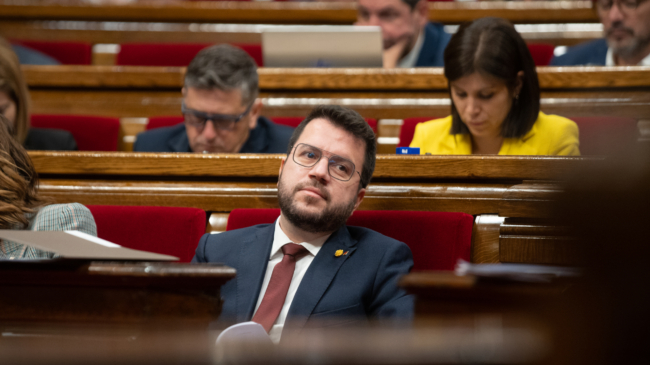 Aragonès ve en la crisis del Estado una «oportunidad» para el independentismo