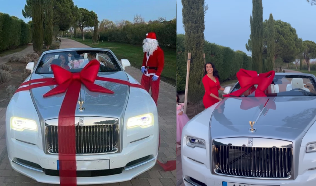 (VÍDEO) El "sencillo" regalo de Georgina a Cristiano por Navidad valorado en 330 mil euros