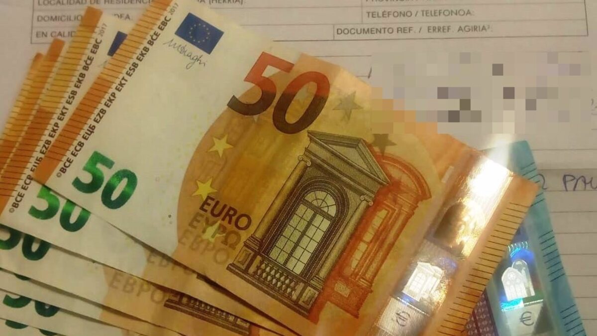 Buscan al propietario de una importante cantidad de dinero encontrada en Pamplona