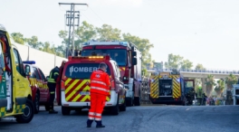 Hallan el cadáver de un hombre en el interior de una caravana incendiada en Níjar (Almería)