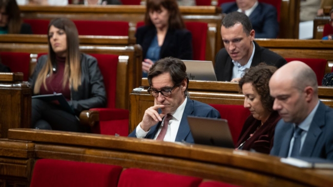 Salvador Illa propone «una consulta» a los catalanes para organizar el «autogobierno»