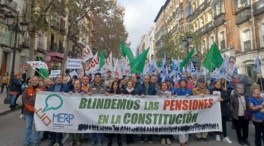 Los jubilados reclaman en las calles un blindaje de las pensiones en la Constitución