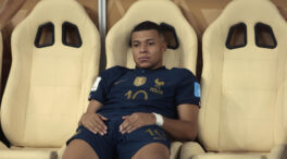 (VÍDEO) Pocas veces se le ha visto tan enfadado: la arenga de Mbappé en el descanso de la final que ya es historia