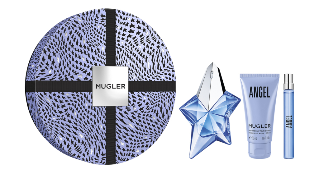 Kit especial del perfume Angel de Mugler. PVP: 109€