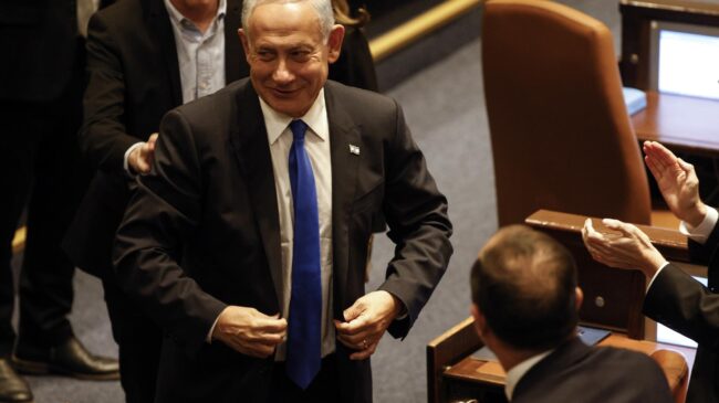 El Parlamento de Israel ratifica el sexto mandato de Netanyahu al frente del país
