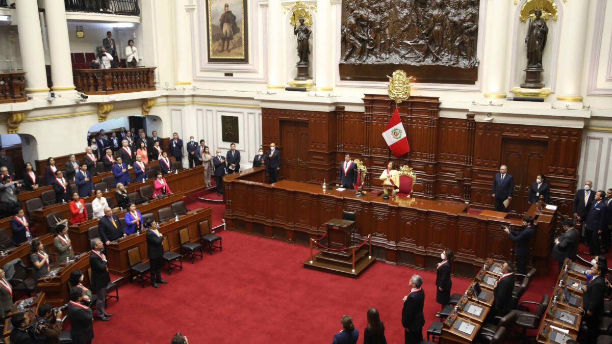 El Congreso de Perú suprime el aforamiento al expresidente Castillo