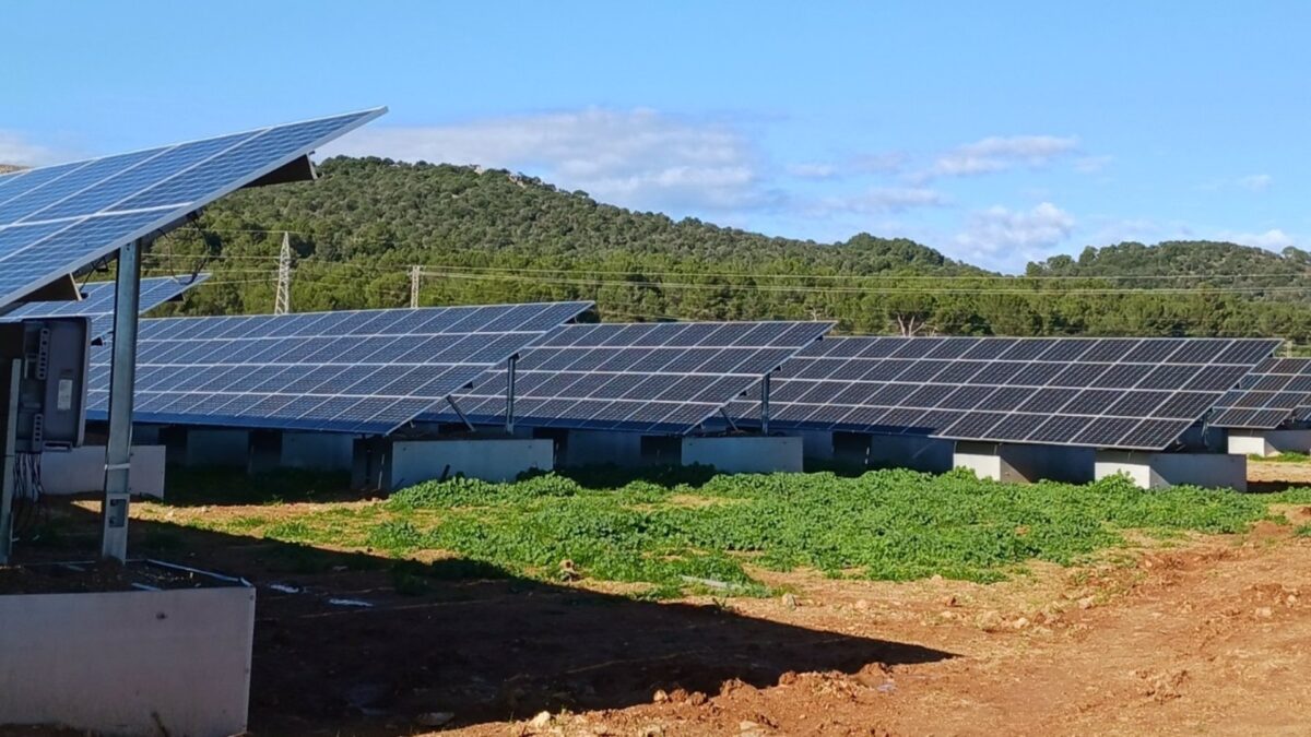 Endesa pone en marcha la nueva planta solar de Ca Na Lloreta, en Alcudia (Mallorca)