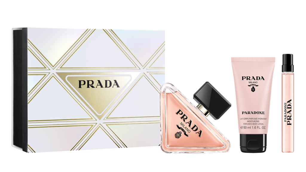 Kit especial del perfume Paradoxe de Prada. PVP: 136€