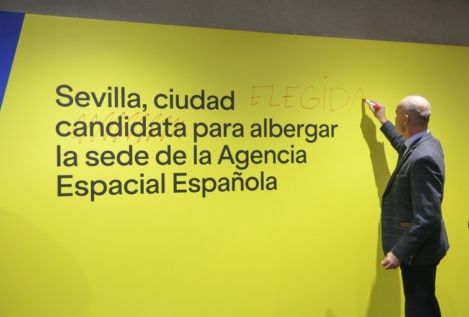 Teruel Existe clama contra el Gobierno por designar a Sevilla sede de la Agencia Espacial