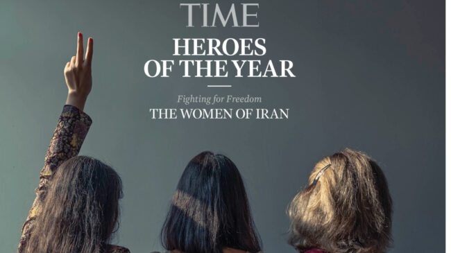 Las mujeres de Irán, reconocidas como "héroes del año" por la revista 'TIME'