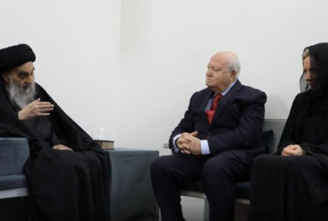 El Alto Representante de la Unaoc mantiene audiencia con el Gran Ayatolá en Irak