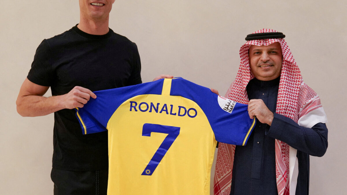 Cristiano Ronaldo llega a Arabia Saudí para ser presentado con el Al-Nassr