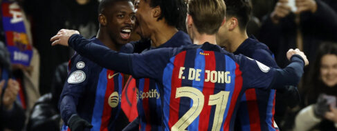 Dembélé conduce al Barça a semifinales de la Copa del Rey