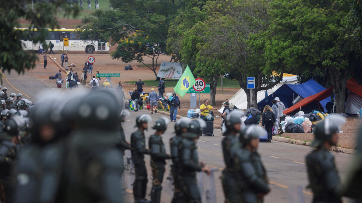 La Policía de Brasil arresta a 1.500 personas por su implicación en los asaltos a los ‘Tres Poderes’