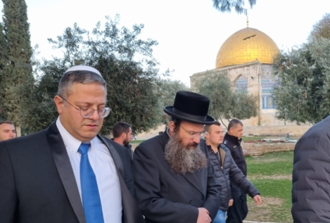 La visita de un ministro israelí a la Explanada de las Mezquitas amenaza la paz en Oriente Medio