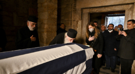 Miembros de las casa reales de toda Europa acuden al funeral de Constantino de Grecia