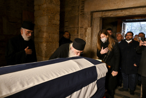 Miembros de las casa reales de toda Europa acuden al funeral de Constantino de Grecia