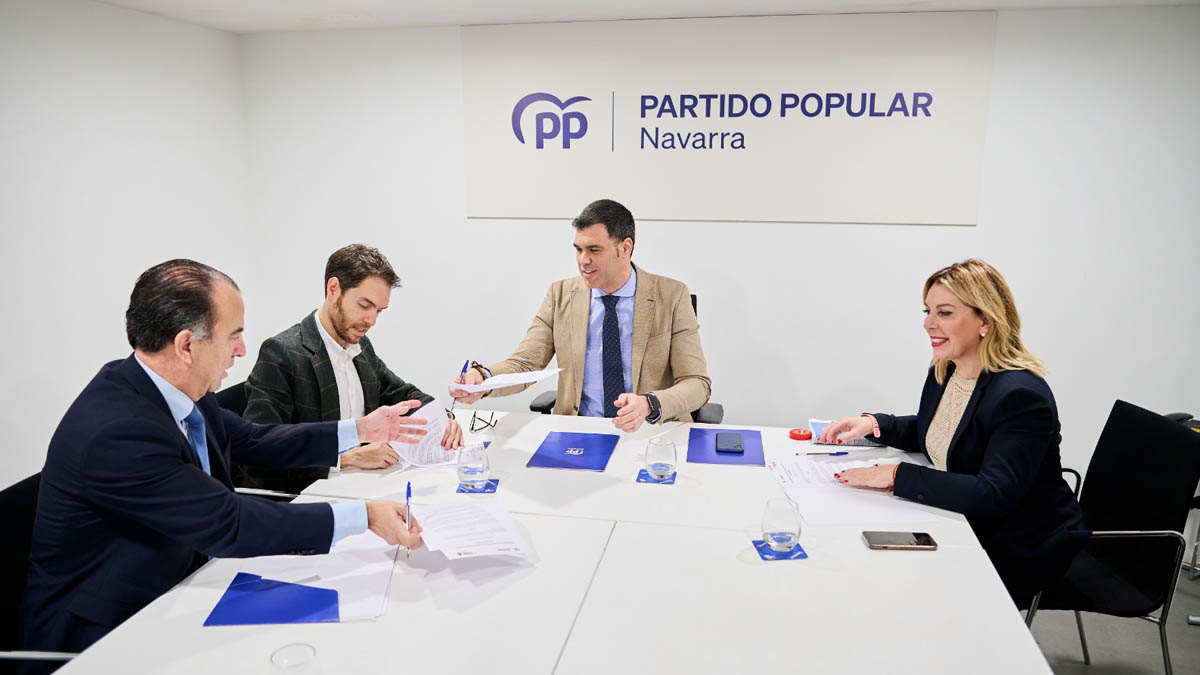 El PP pide el número dos en la lista al Congreso para cerrar un acuerdo con UPN en Navarra