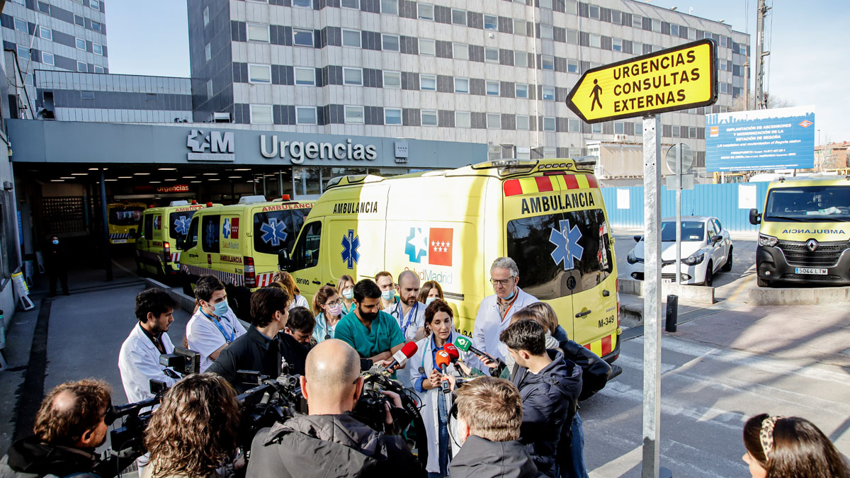 Madrid crece un 13% en consultas hospitalarias de 2021 a 2022, el doble de la media nacional