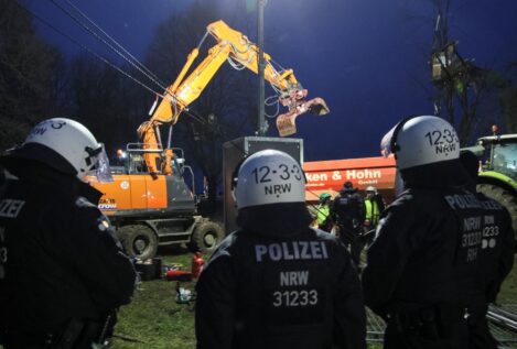 Los activistas alemanes anuncian nuevas protestas para frenar la ampliación de una mina