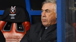 (VÍDEO) Ancelotti 'señala' a uno de sus futbolistas tras el pase del Madrid a la final de la Supercopa: "Mejor que no haya tirado"