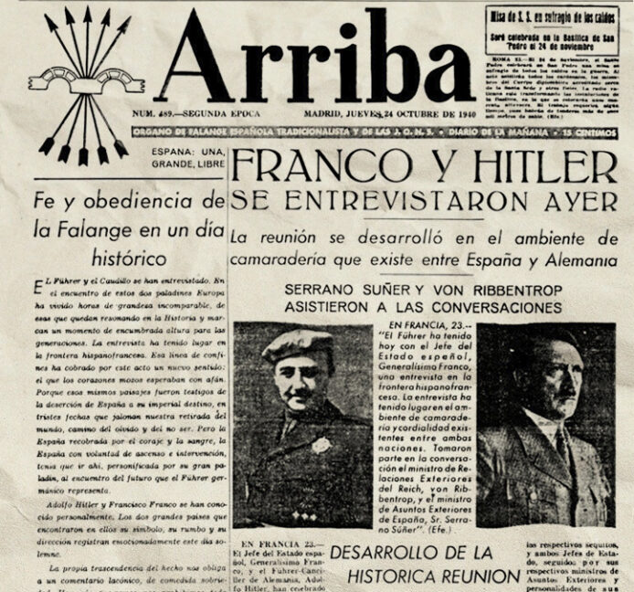 Las víctimas del franquismo exigen digitalizar los diarios 'Arriba' y 'El Alcázar'