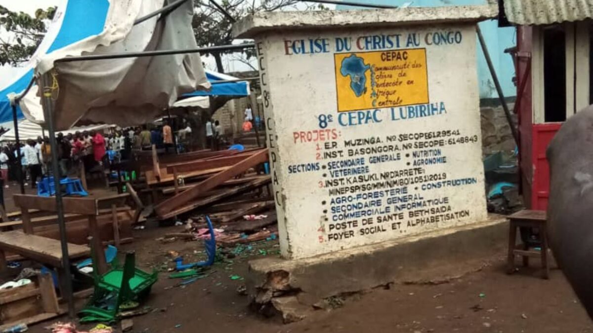 El Estado Islámico reivindica un atentado contra una iglesia en la República Democrática de Congo, con al menos 20 cristianos muertos