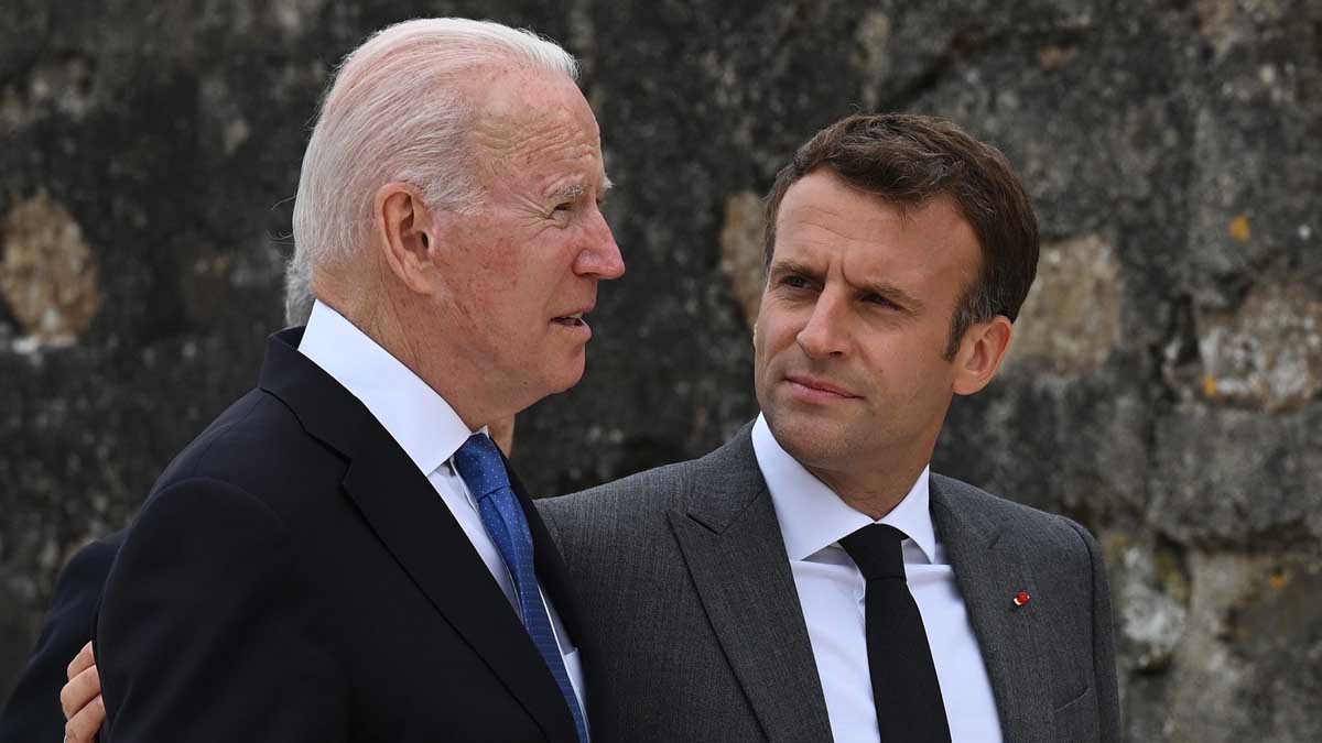 Biden rechaza el envío de F-16 a Ucrania mientras Macron asegura que "nada está excluido"