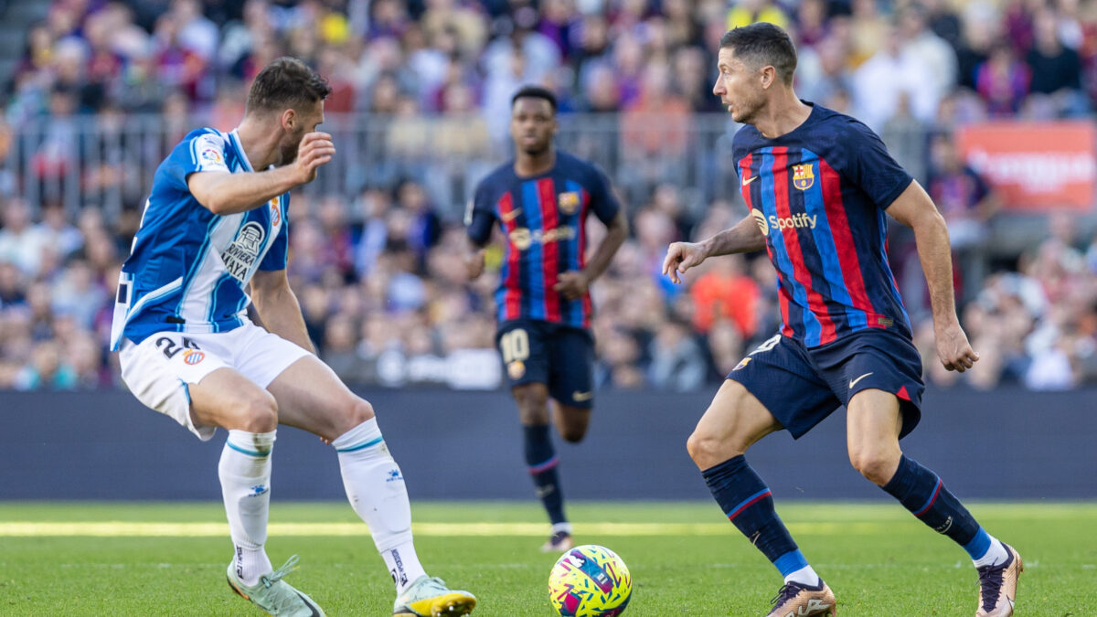 El Espanyol pide impugnar el derbi por alineación indebida de Lewandowski