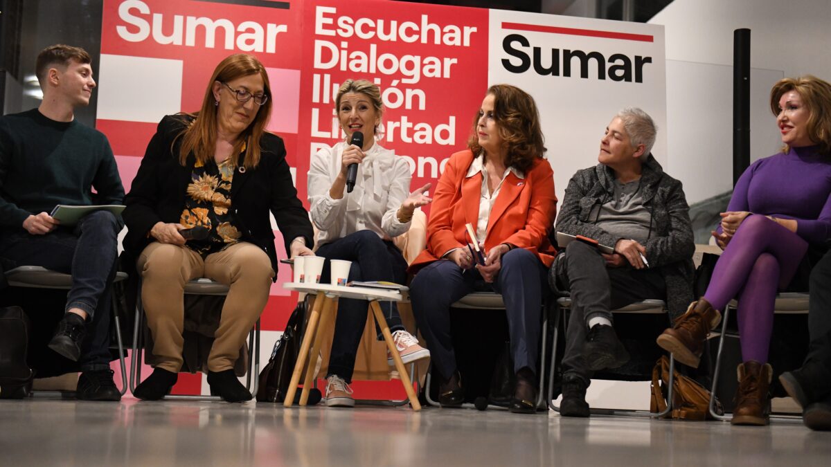 Díaz afirma que Sumar será la «llave» para tener una «coalición progresista» en el Gobierno