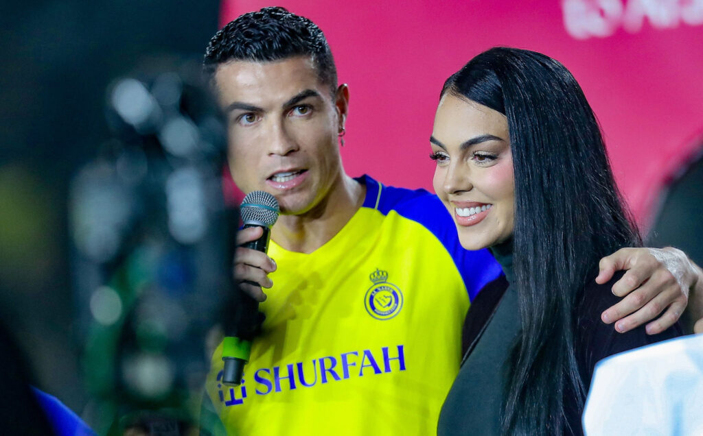 Cristiano Ronaldo y Georgina Rodríguez en Arabia Saudí. Gtres