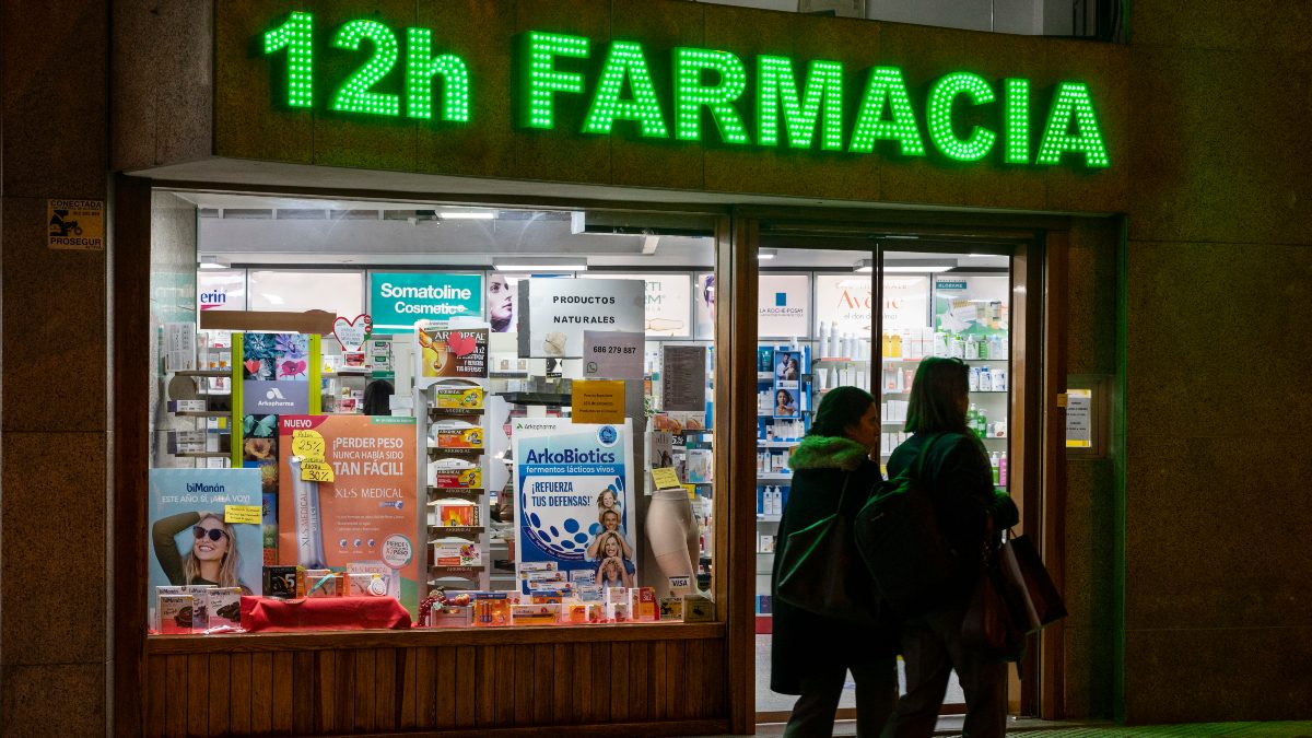 Una farmacia con horario de 12 horas