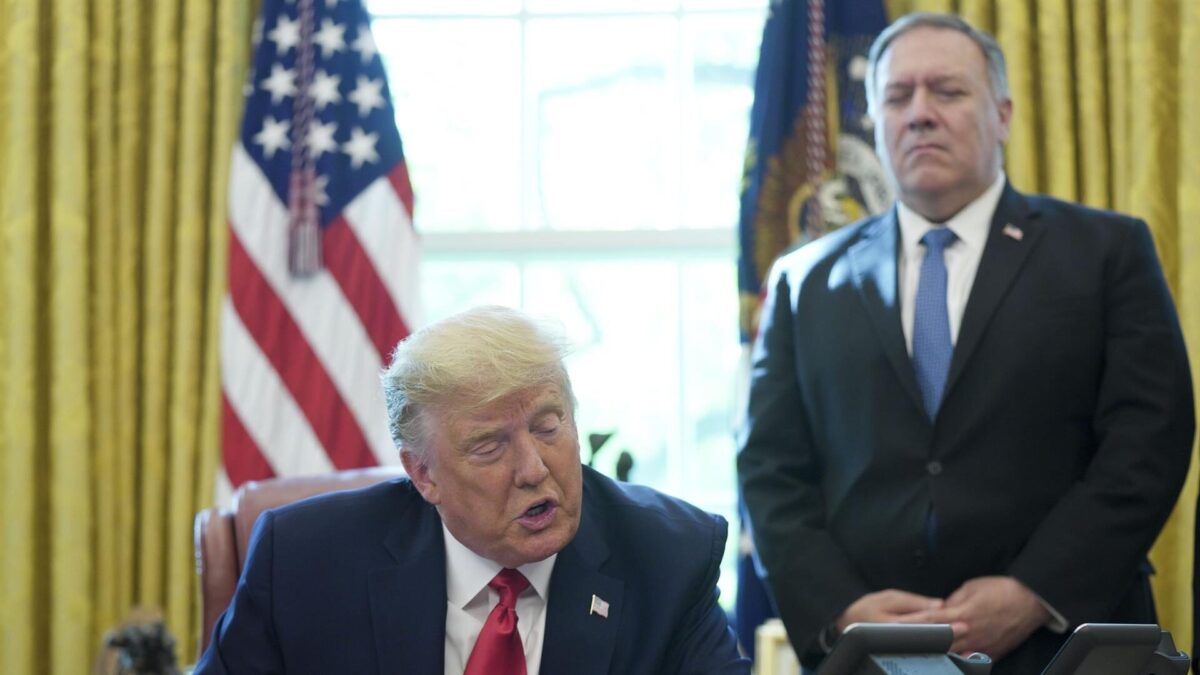 Pompeo afirma que Trump le ordenó no hablar de la covid-19 tras recibir presiones de Pekín