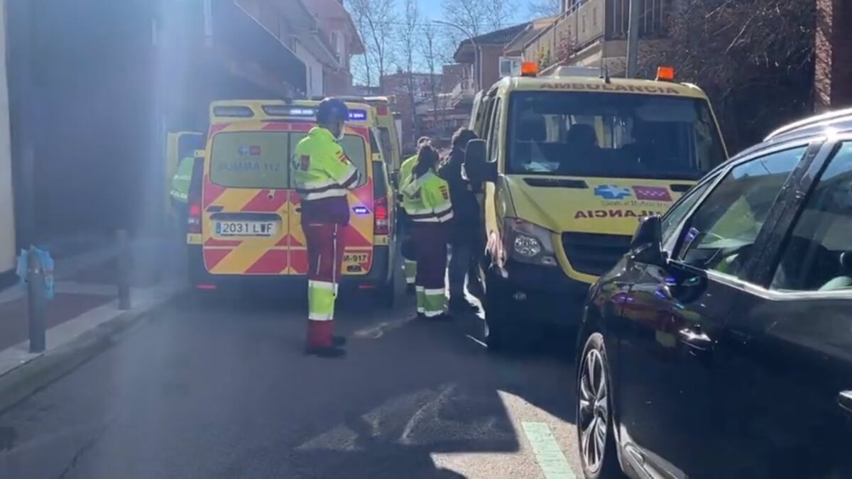 Cinco guardias civiles heridos en el desalojo de una casa okupa en Collado Villalba (Madrid)