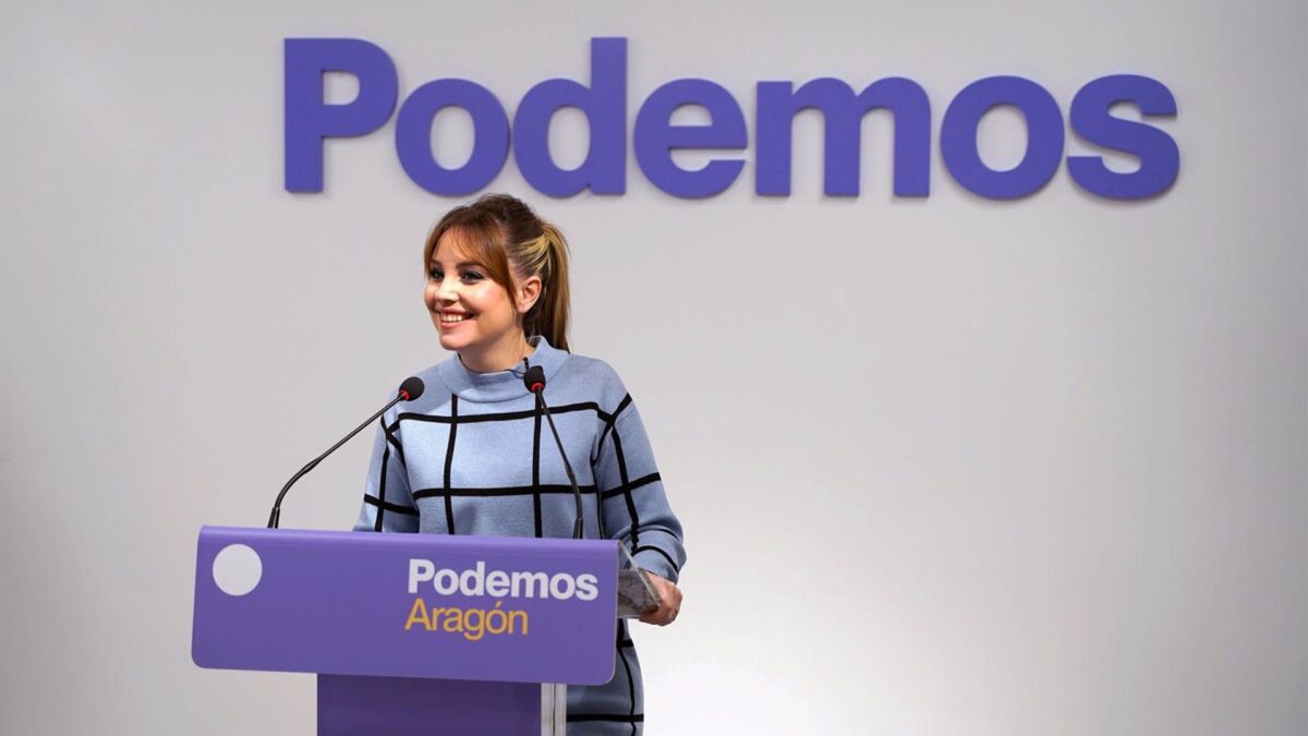 La líder de Podemos en Aragón cree que la aplicación del ‘solo sí es sí’ «es una tragedia»