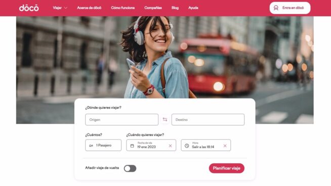 Renfe lanza la web de su plataforma 'doco', que integra taxis, patinetes, motos o VTCs