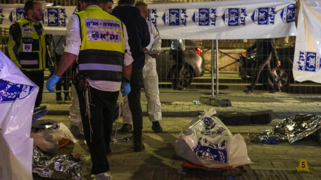 Al menos 17 detenidos tras el ataque mortal a una sinagoga en Jerusalén Este