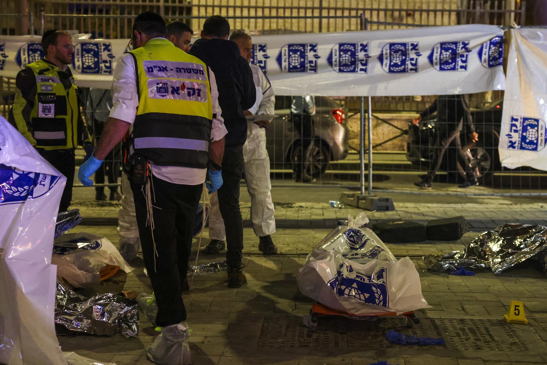 Al menos 17 detenidos tras el ataque mortal a una sinagoga en Jerusalén Este