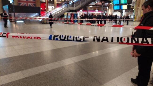 Seis heridos en un ataque con arma blanca en la Estación del Norte de París