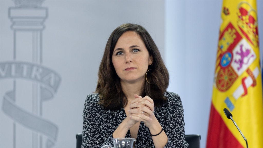 La ministra de Derechos Sociales y secretaria general de Podemos, Ione Belarra