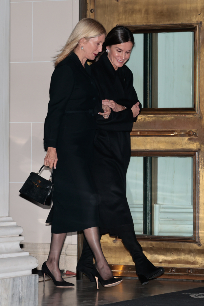 La reina Letizia junto a Marie-Chantal. Gtres