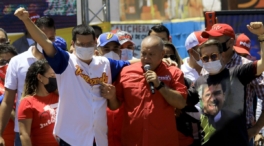 El 'número dos' del chavismo tacha de «masacre» la respuesta a las protestas en Perú