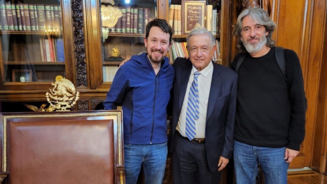 Pablo Iglesias viaja a México para reunirse con Andrés Manuel López Obrador