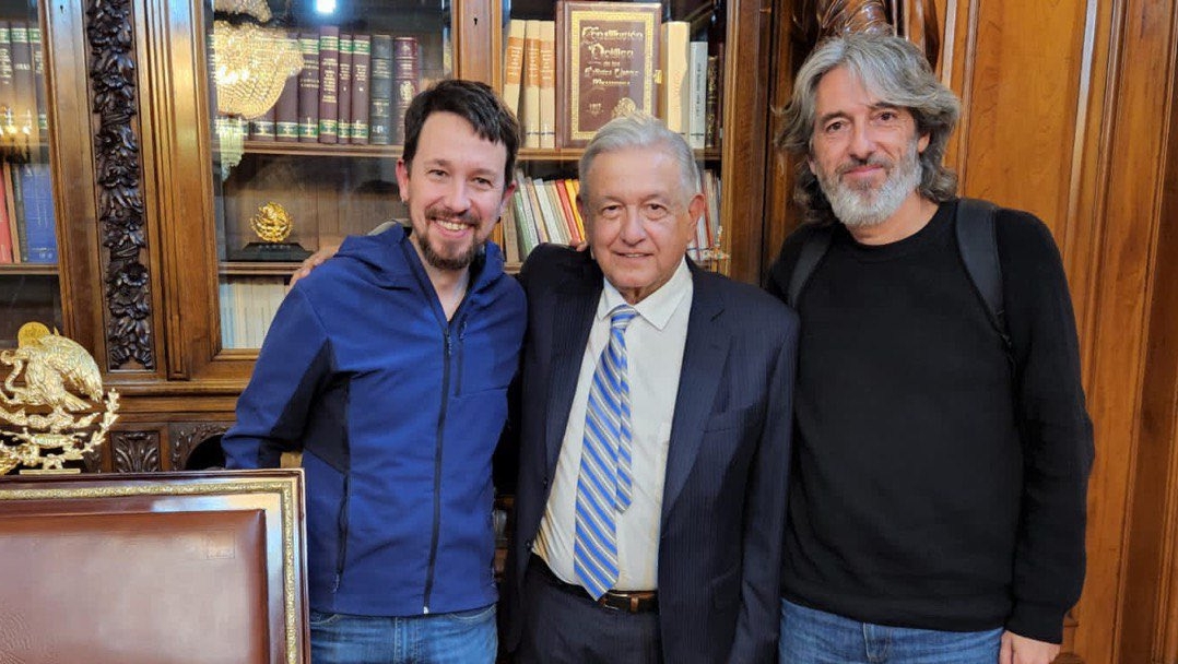 Iglesias se reúne con López Obrador en México para hablar de «medios de comunicación»
